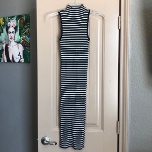 Stretchy striped dress